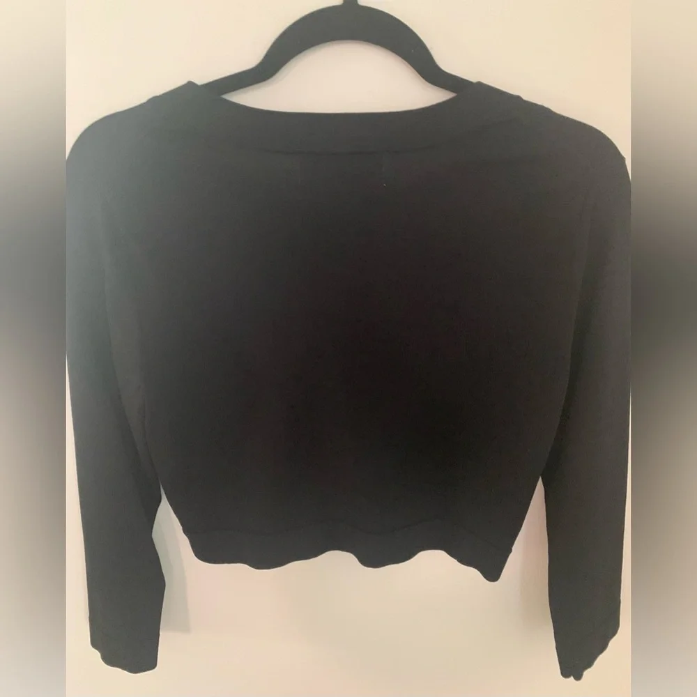 Jessica Howard Black Bolero Shrug - Picture 3 of 8